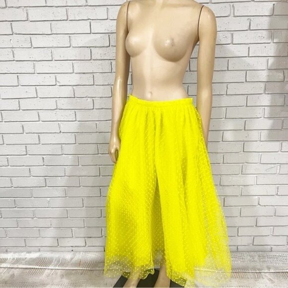 J.Crew Collection limited-edition tulle midi skirt in polka dot - Size 6 - Picture 5 of 10